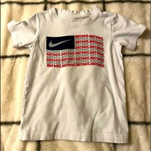 Nike American Flag Just Do It Shirt for boys